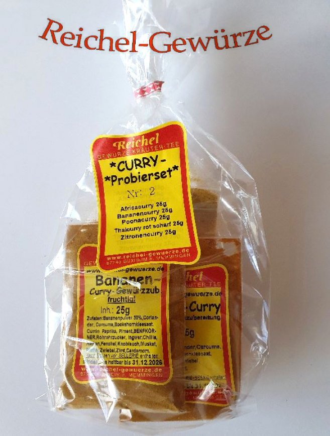 Curry a PROBIERSET 5x25g Nr: 2